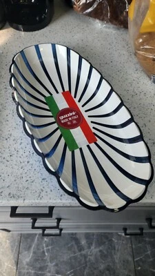 Guzzini Grace Serving Tray, Mediterranean Blue - Image 1 of 3