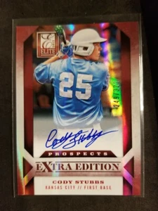 2013 Panini CODY STUBBS auto red refractor 240/322 card # 196 - Picture 1 of 1