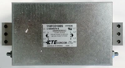 TE Connectivity / Corcom 110FCD10BS Electric Magnetic Interference Filter - Image 1 of 4