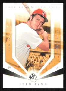 2004 SP Legendary Cuts FRED LYNN Base Baseball card BOSTON RED SOX - Picture 1 of 2