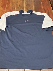 Nike Basketball Shirt Swoosh Logo Size Large Mens - Picture 1 of 9