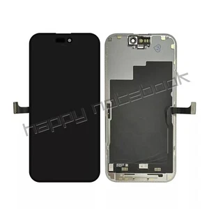 DISPLAY APPLE IPHONE ORIGINALE 15 PRO NERO 2023 SERVICE PACK A2848 A3101 LCD - Imagen 1 de 1