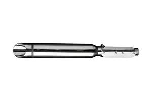Yamaha Bolt XV950 Delkevic Slash Cut Baffle 16" Stainless Muffler Slip On 14-21 - Picture 1 of 4