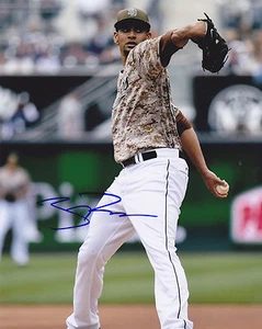 TYSON ROSS   SAN DIEGO PADRES    ACTION SIGNED 8x10 - Picture 1 of 1