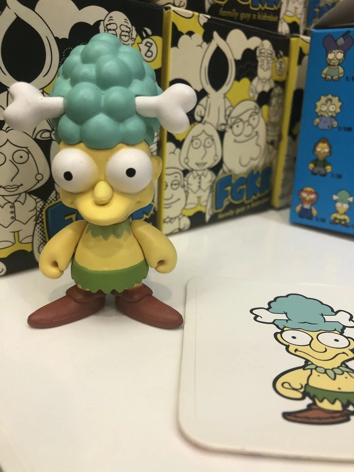 Kidrobot THE SIMPSONS FIGURES 3" VINYL ART FIGURE Telespalla Mel - Immagine 1 di 1