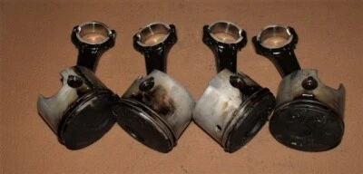 Evinrude 115 HP 2 Stroke Piston And Rod ASSY (4) PN 0439867 Fits 1997-1999 - Image 1 of 3