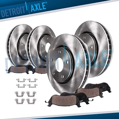 Front Rear Disc Rotors Brake Pads for 2003-2005 Nissan Murano Infiniti FX35 FX45 - Image 1 of 4