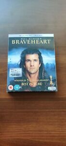 BRAVEHEART  [4K ULTRA HD+BLURAY] WITH SLIPCOVER - ONLY VIEWED ONCE