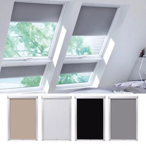 Verdunklungsrollo für Velux Dachfensterrollo GGL GPL GGU GHL GEL GDL 4 Farbe - Bild 1 von 23