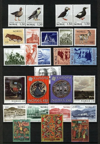 Norway 1981, Full year MNH, Michel cat 14€ Cover