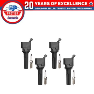 Set of 4 Ignition coil + Spark Plug Compatible with Chevrolet Colorado 4.2L - Picture 1 of 1