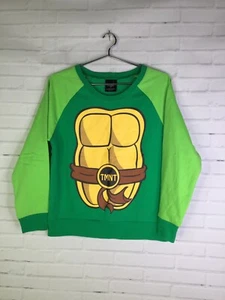 Teenage Mutant Ninja Turtles TMNT Turtle Shell Logo Sweatshirt Boys Size M - Picture 1 of 7
