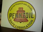 Pennzoil Gas Sign Advertising Lubrication Oil Sign