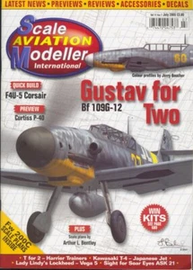 SCALE AVIATION MODELLER V11 N7 WW2 GERMAN LUFTWAFFE MESSERSCHMITT Bf109G-12 GUST - Picture 1 of 4