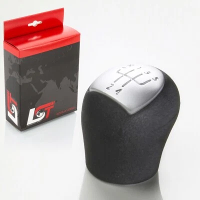 POMO PALANCA PUNTA NEGRO PLATA RENAULT TWINGO II CN0 8200208090 - Imagen 1 de 4