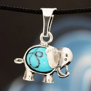 Türkis Silber 925 Anhänger Sterlingsilber Damen Schmuck A0235 - Imagen 1 de 2