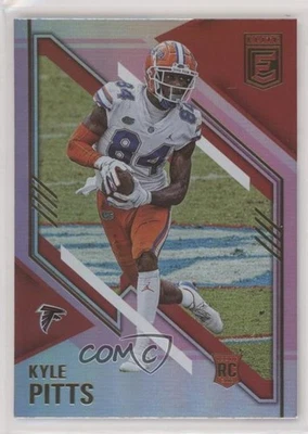 2021 Panini Donruss Elite Rookies Pink Kyle Pitts #117 Rookie RC - Image 1 of 2