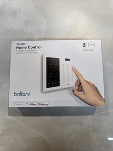Panel de pantalla de 3 interruptores Brilliant Smart Home Control *Como nuevo - Imagen 1 de 7