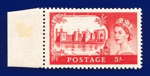 1959 SG596 5s Scarlet-Vermilion 2nd DLR T11 Unmontiert Mint Cat £45 djin - Bild 1 von 3
