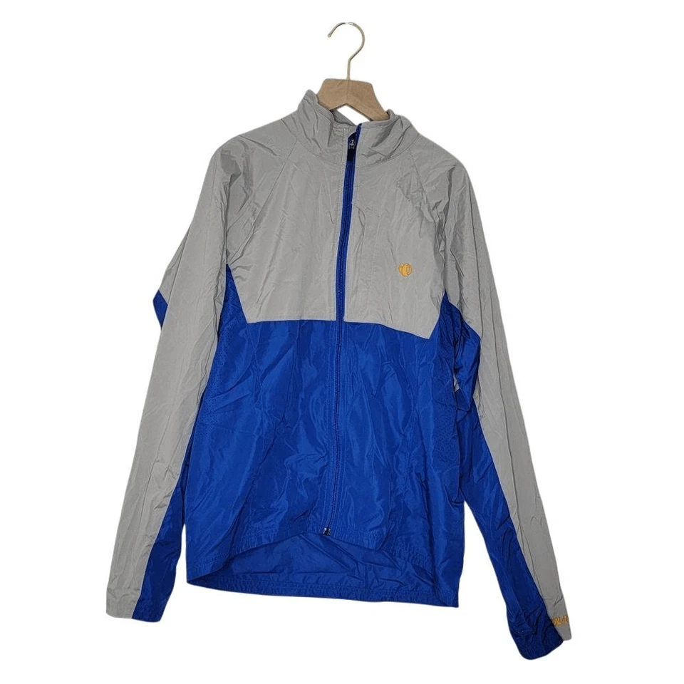 Chaqueta Pearl Izumi Talla Mediana Cremallera Completa Ciclismo Activo Azul Gris Para Hombre Foto 1 de 4