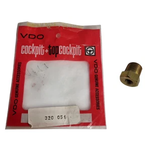 New Genuine VDO Cockpit Brass Reducing Adaptor 3/8" To 1/8" - Picture 1 of 1
