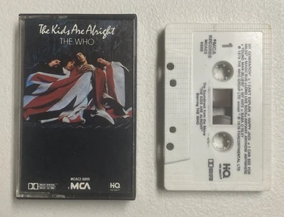 The Who - The Kids Are Alright (Cassette, 1979, MCA) Tested - Very Good - Image 1 of 3