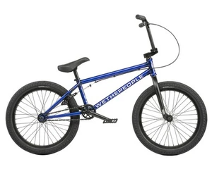 We The People CRS BMX Bike (20.25" Toptube) (Matte Translucent Blue) - Picture 1 of 1