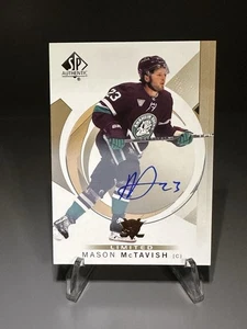2024-25 Upper Deck SP Authentic Mason McTavish Limited Auto - Imagen 1 de 2