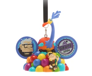 Disney Store Sopra Ornamento Carl Russell Kevin Grape Soda Disney Pixar - Nuovo - Picture 1 of 6