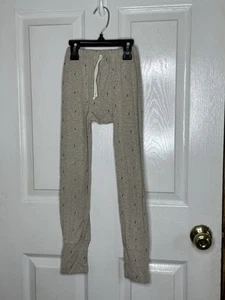 Childhoodclothing Knit Leggings Boys / Kids Size 6-8 Neutral Lightning Bolt - Picture 1 of 4