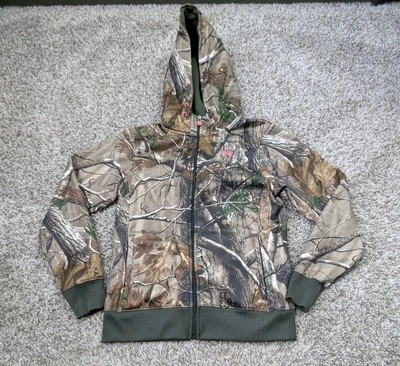 Sudadera con Capucha Under Armour Storm Cremallera Completa Para Mujer Pequeña Realtree Camuflada Foto 1 de 4