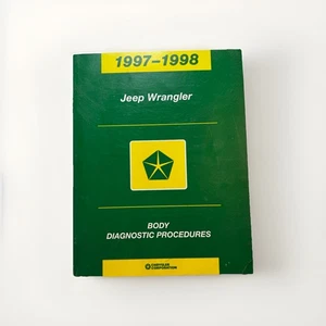 Jeep Wrangler 1997-1998 OEM Diagnostic Electrical Shop Service Repair Manual DYI - Bild 1 von 7