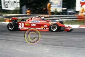 Racing Original 35mm Color Slide F1 Didier Pironi Ferrari 1981 Belgium Formula 1 - Picture 1 of 1