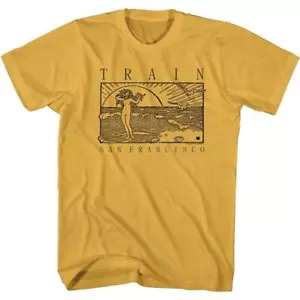 VINTAGE San Francisco Train Rock Band American Alternative Pop Adult T-Shirt 1 - Picture 1 of 1