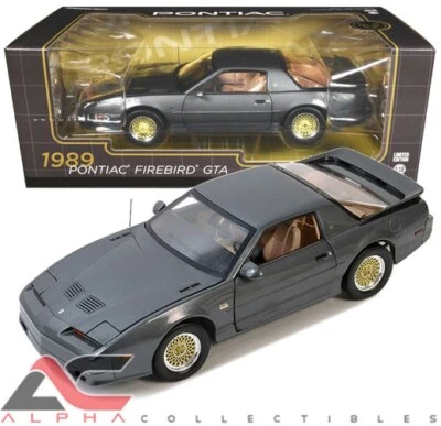 GREENLIGHT 13689 1:18 1989 PONTIAC FIREBIRD TRANS AM GTA (MEDIUM GRAY) - Image 1 of 2