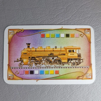 Ticket To Ride Days Wonder Locomotive Train Single Card Replacement Game Piece - Image 1 of 3