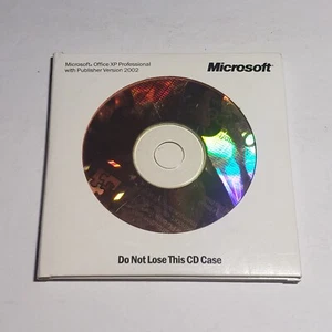Microsoft Office XP Professional With Publisher Version 2002 Dell Used - Picture 1 of 6