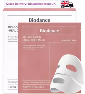 100% Original Biodance Real Deep Mask, Hydrating Overnight Hydrogel *UK Stock* - Picture 1 of 12