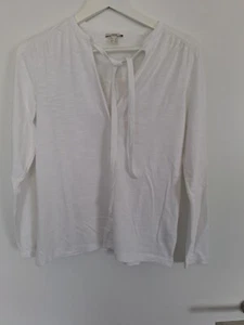 Esprit Damen Langarmshirt Gr. S Weiss - Bild 1 von 3