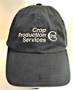 Crop Production Services CPS Green Hook N Loop Adjustment Trucker Hat Cap - Bild 1 von 4