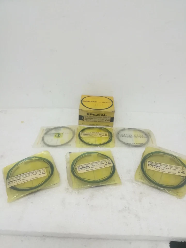 SERIE FASCE ELASTICHE VW MAGGIOLINO 1200 GOETZE SP5651 diametro 77 - Immagine 1 di 1