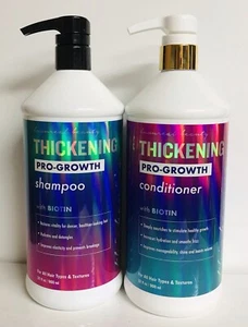 Luxureal Beauty ~ Biotin Thickening Pro-Growth Shampoo & Conditioner 32 fl oz Ea - Picture 1 of 3