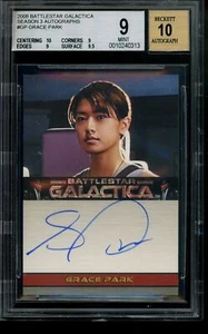 Battlestar Galactica 2008 autógrafo Grace Park como Boomer Limited automático BGS 9/10 - Imagen 1 de 2
