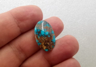 波斯内沙布尔绿松石凸圆形,不稳定,大量可用 — 第 1/4 张图片