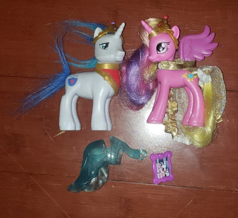 My Little Pony G4 Princess Cadance Cadence Brushable MLP Prince Shining Armor Cover