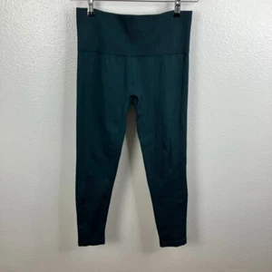 Leggings Spanx "Mírame Ahora" Talla XL Verde Oscuro Acanalados Sin Costuras Atletismo - Imagen 1 de 8