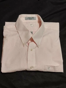 Men’s Duck Head Classic Pink/W  Stripe Button Down Up  Shirt Size XL. M17 - Picture 1 of 10