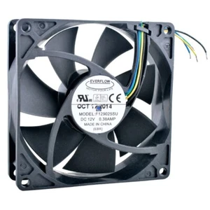 F129025SU 9.2cm 92mm 92x92x25mm DC12V 0.38A 4lines High speed cooling fan - Picture 1 of 8