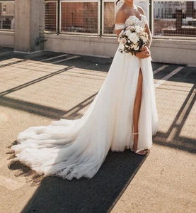 Wedding Dress Size 12 - Picture 1 of 4