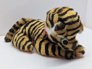 Peluche cucciolo di tigre carnevale vintage anni 70 - premio equo, peluche 13" - Foto 1 di 8